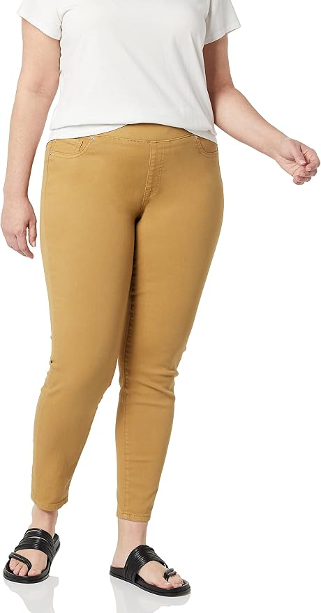Amazon Essentials Kobiety Rozciągliwe jeansy typu pull-on - obrazek 5