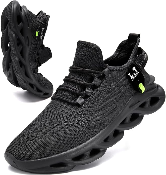 Męskie buty do biegania Buty sportowe Gimnastyka Spacer Gumowe - obrazek 7
