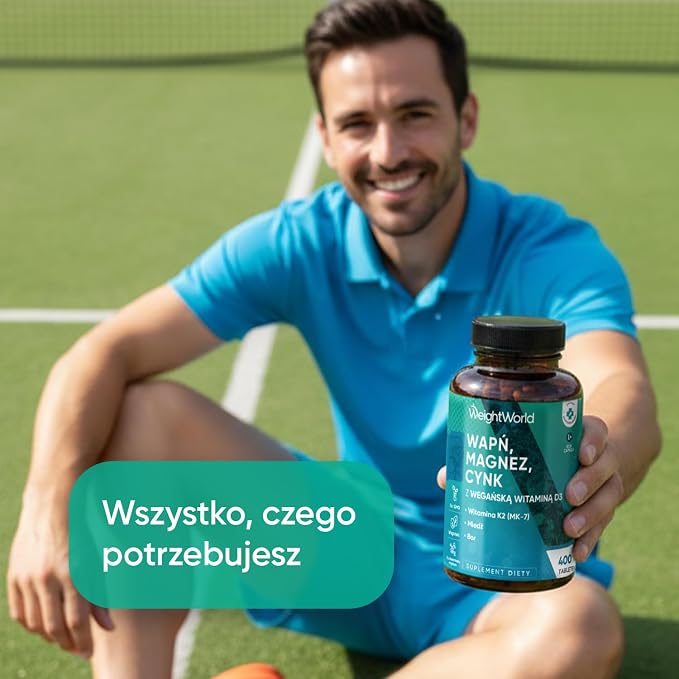 Wapń Magnez i Cynk z Witaminami D3 - obrazek 3
