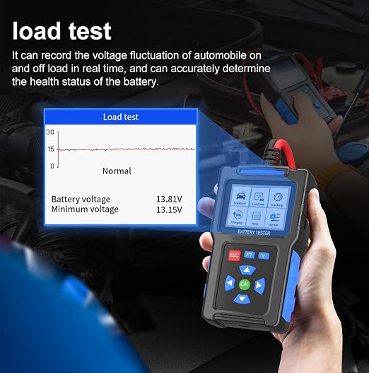 BT300 Tester akumulatora samochodowego 12 - obrazek 7