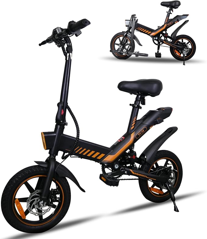 Składany rower elektryczny 14" rower elektryczny 250 W silnik 36