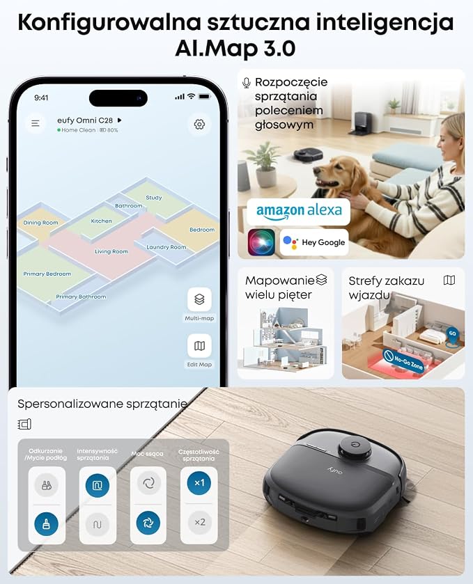 eufy robot sprzątający C28 mop - obrazek 7