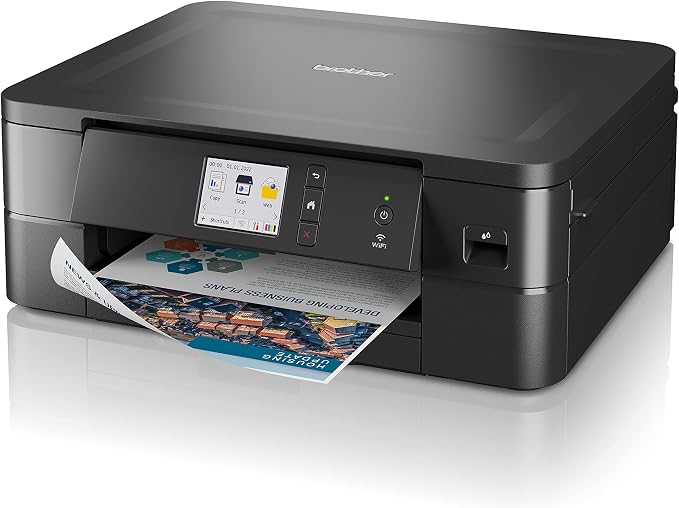 Brother DCP-J1140DW 3 w 1 atramentowe urządzenie wielofunkcyjne (drukarka, skaner, kopiarka), kolor czarny, 400 x 151 x 343 mm - obrazek 2
