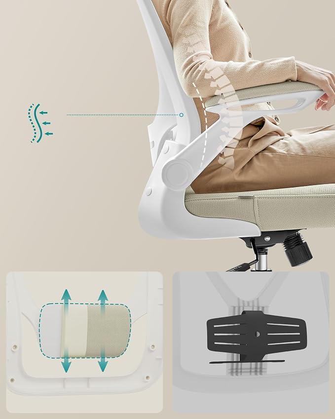 SONGMICS ergonomiczne krzesło biurowe - obrazek 5