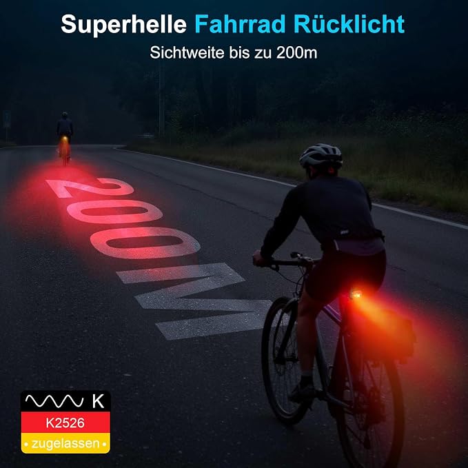 toptrek Tylne światło rowerowe LED - obrazek 2
