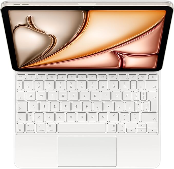 Apple Klawiatura Magic Keyboard do iPada Air 11 cali (M3) – angielski (międzynarodowy) – biała - obrazek 3