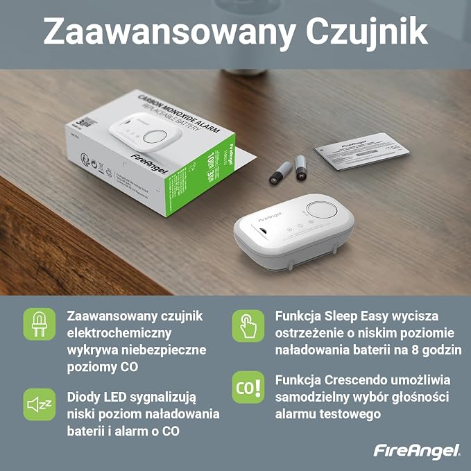 Fire Angel FA6813 Czujnik Czadu - obrazek 5