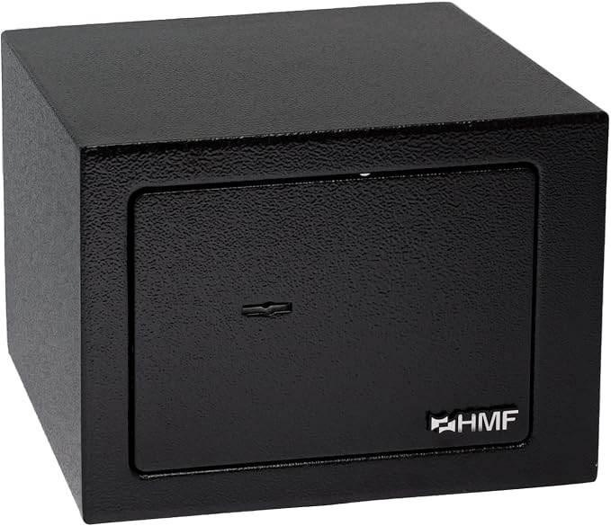 HMF Mały sejf z kluczem sejf domowy - obrazek 3