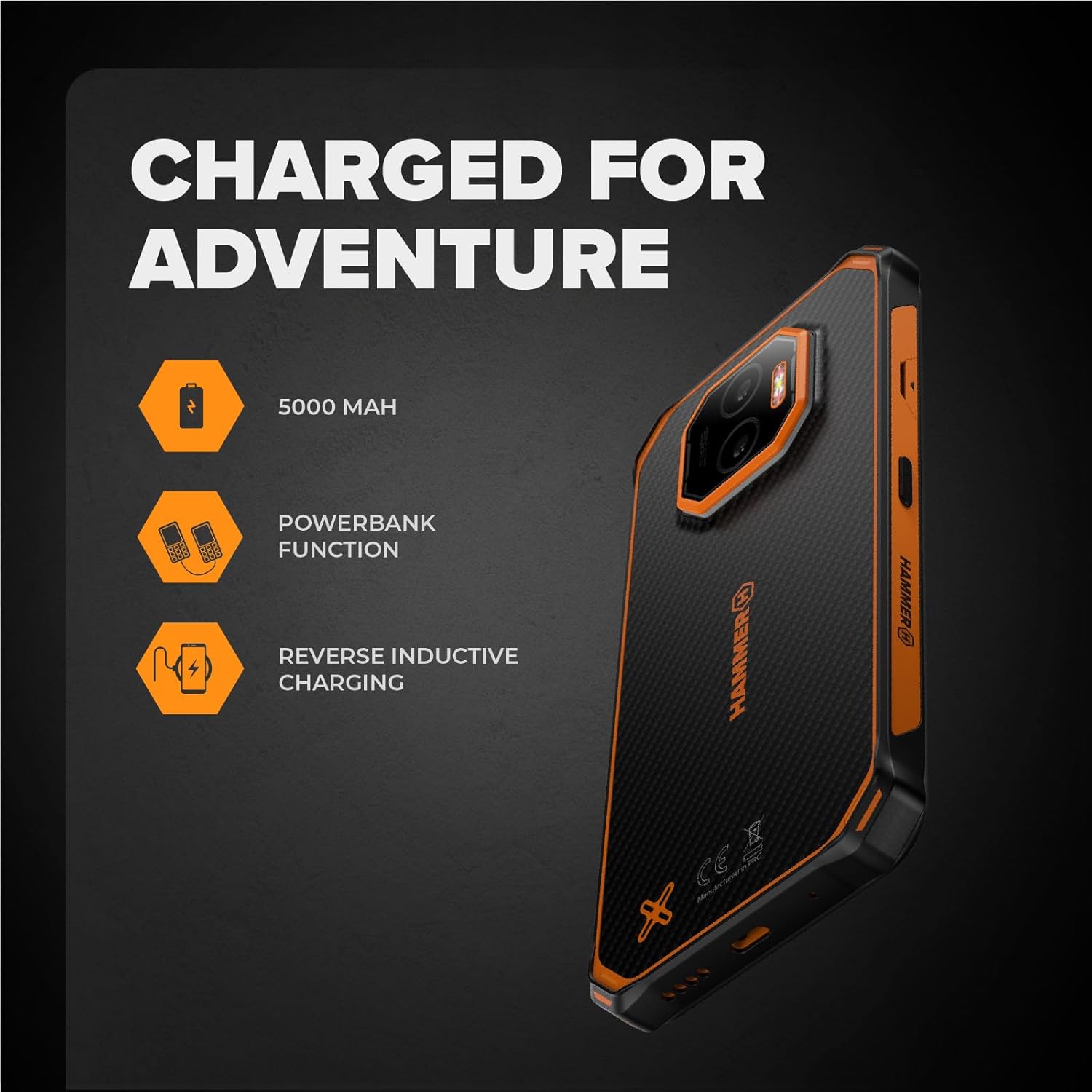 Hammer Energy X2 Wytrzymały smartfon z systemem Android 15 - obrazek 7