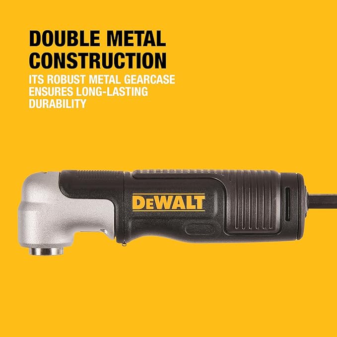 DeWalt DT20500-QZ Wiertarka Adapterem Kątowym140 mm 6,35 mm 1/4" - obrazek 6