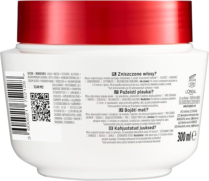 L'Oreal Paris Hair Care Elseve Total Repair 5 Maska Regenerująca - obrazek 2