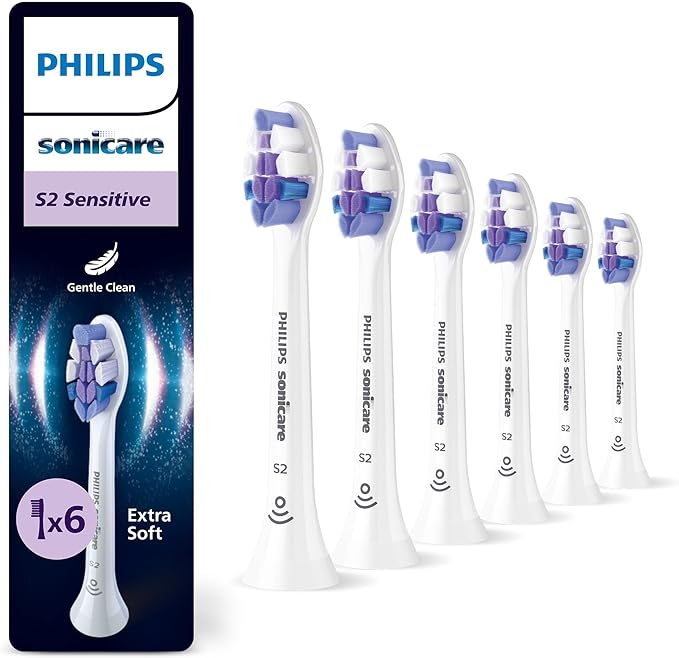 Philips Sonicare S2 Sensitive oryginalne wymienne główki szczoteczki