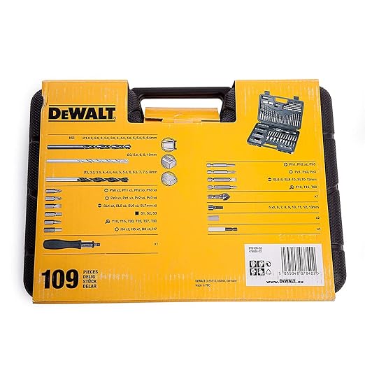 DEWALT, Zestaw wierteł i bitów - 109 sztuk, DT0109-QZ - obrazek 6