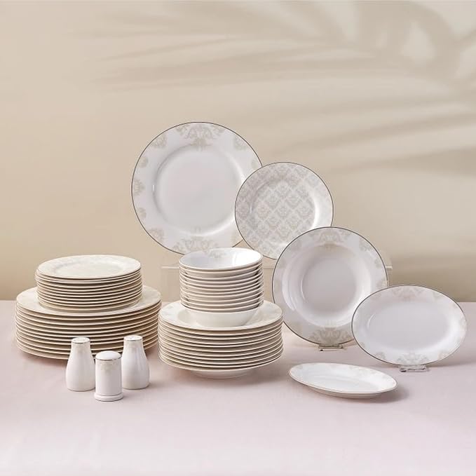 Karaca Siena 53-częściowe porcelanowe zestawy obiadowe z talerzami
