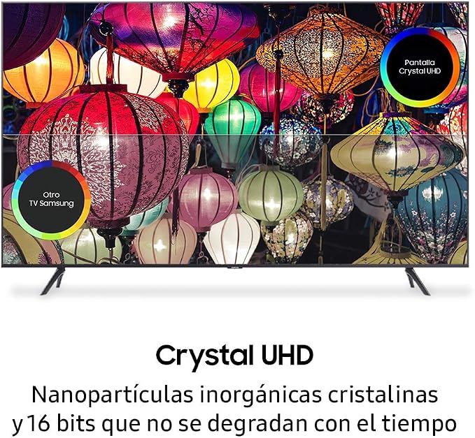 Samsung Crystal UHD 2020 43" Telewizor (Krystaliczny Procesor 4K, HDR, Asystent Głosowy) - obrazek 6