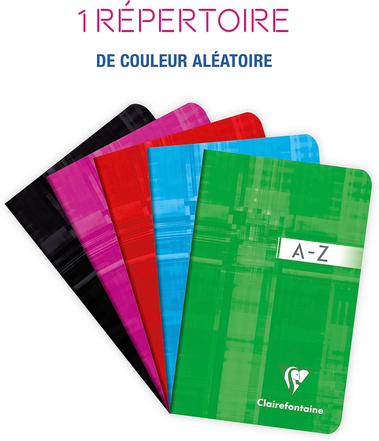 Clairefontaine 3599C skorowidz alfabetyczny zszywany 9x14 cm 90 g 96 - obrazek 3