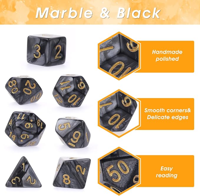 Zestaw kości Dungeon and Dragons - obrazek 5
