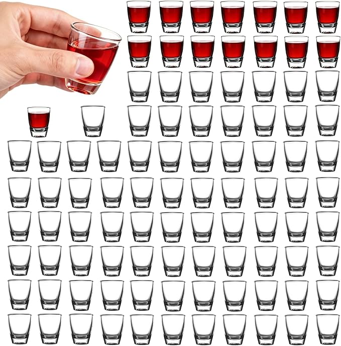 48 sztuk kieliszków do shotów małe kieliszki do shotów 30 ml