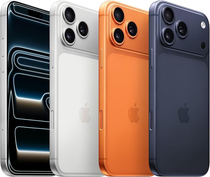 Apple iPhone 17 Pro Max 256 GB: Wyświetlacz 6,9 cala z technologią ProMotion, czip A19 Pro, najwydajniejsza bateria w historii iPhone’a, system pro aparatów Fusion; głębinowy błękit - obrazek 6
