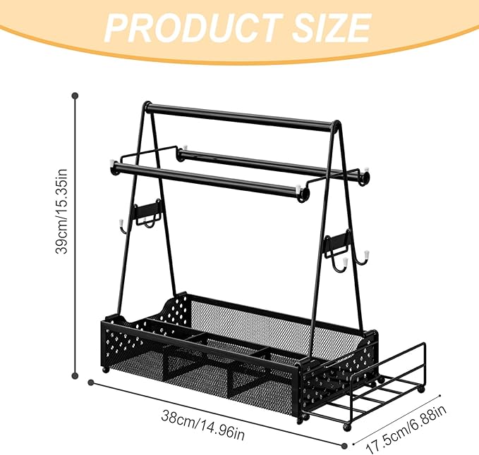 Grill Caddy pojemnik na przybory do grilla - obrazek 3