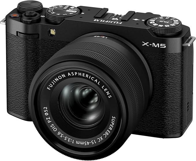 FUJIFILM X-M5 + XC15-45mm zestaw czarny