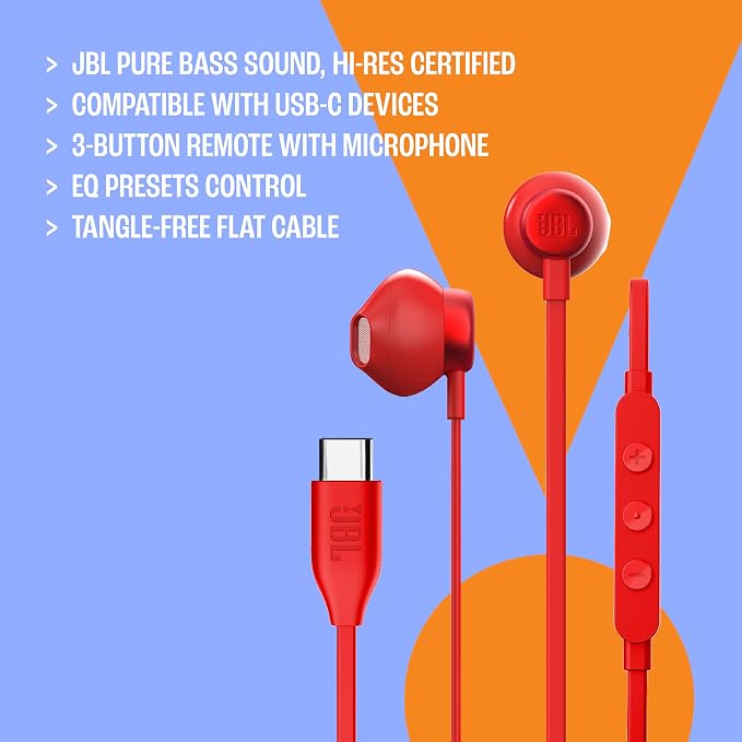 Jbl Tune 305C Słuchawki Czarny - obrazek 5