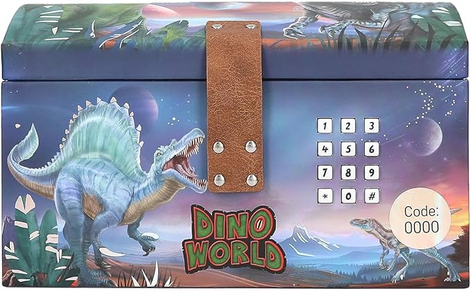 Depesche 13441 Dino World skrzynia na skarby w kształcie dinozaura - obrazek 5