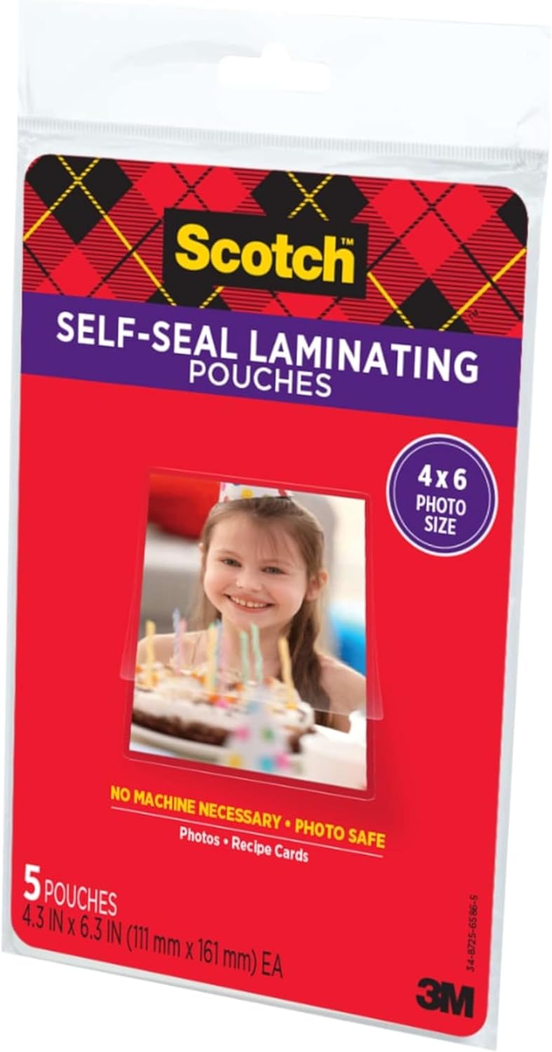 Scotch Samouszczelniające się woreczki do laminowania - obrazek 4