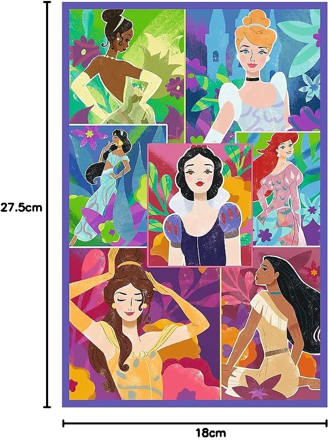 Trefl Puzzle 3x80 Elementów 3w1: Księżniczki przyjaciółki - obrazek 2