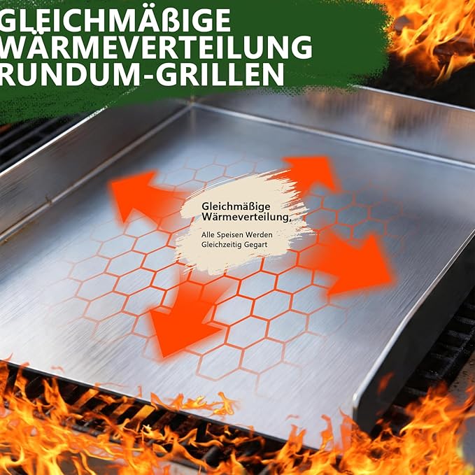 Patelnia grillowa ze stali nierdzewnej - obrazek 5