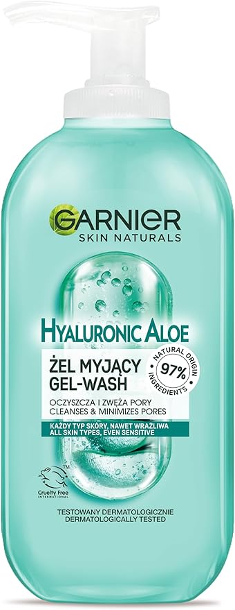 Garnier Skin Naturals Hyaluronic Aloe Żel oczyszczający