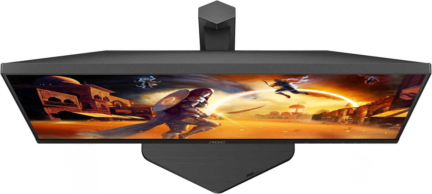 AOC Gaming Q27G4ZR - 27-calowy monitor Quad HD, 240 Hz, 1 ms, G-Sync, HDR400 (2560 x 1440, 2 x HDMI 2.0, DisplayPort 1.4) czarno-czerwony - obrazek 7