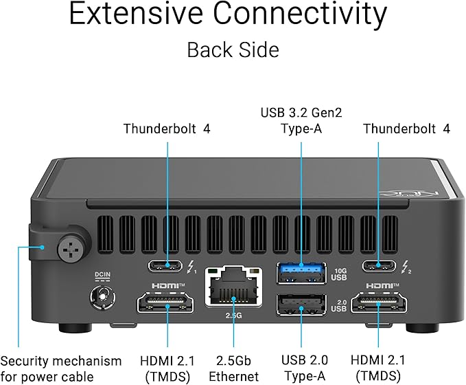 ASUS NUC 15 Pro Plus Kit RNUC15CRSU700002 (procesor Intel Core i7 - obrazek 6
