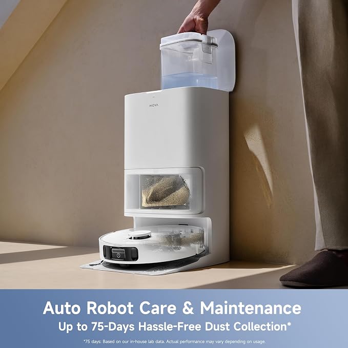 Mova E40 Ultra robot odkurzający z funkcją wycierania - obrazek 5