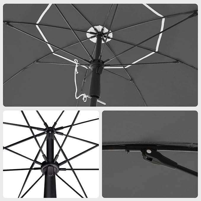 SONGMICS Parasol plażowy ochrona UV do UPF 50+ - obrazek 7