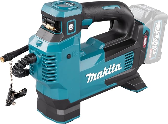 Makita MP001GZ Sprężarka 11.1 bar 40V maks. (bez akumulatora i ładowarki), benzyna