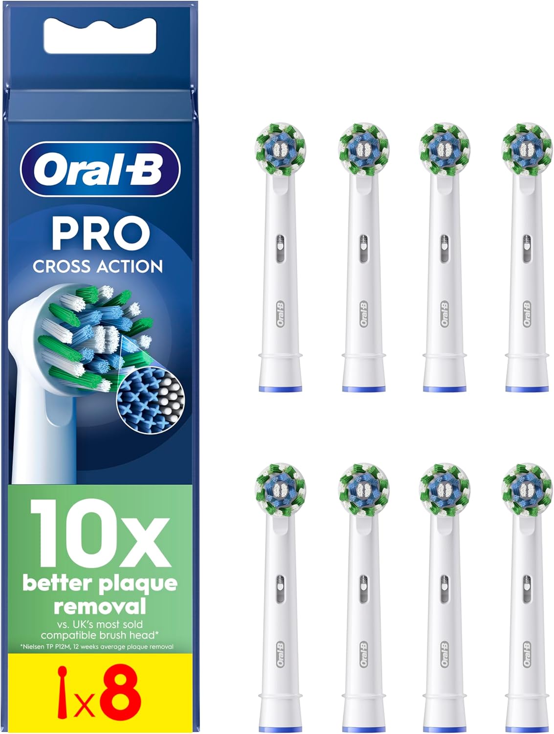 Oral-B Pro Cross Action Końcówki do Szczoteczek Elektrycznych - obrazek 2