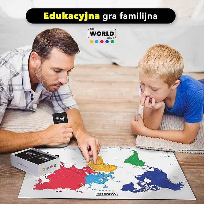 The World Game Geograficzna Gra Karciana - obrazek 6