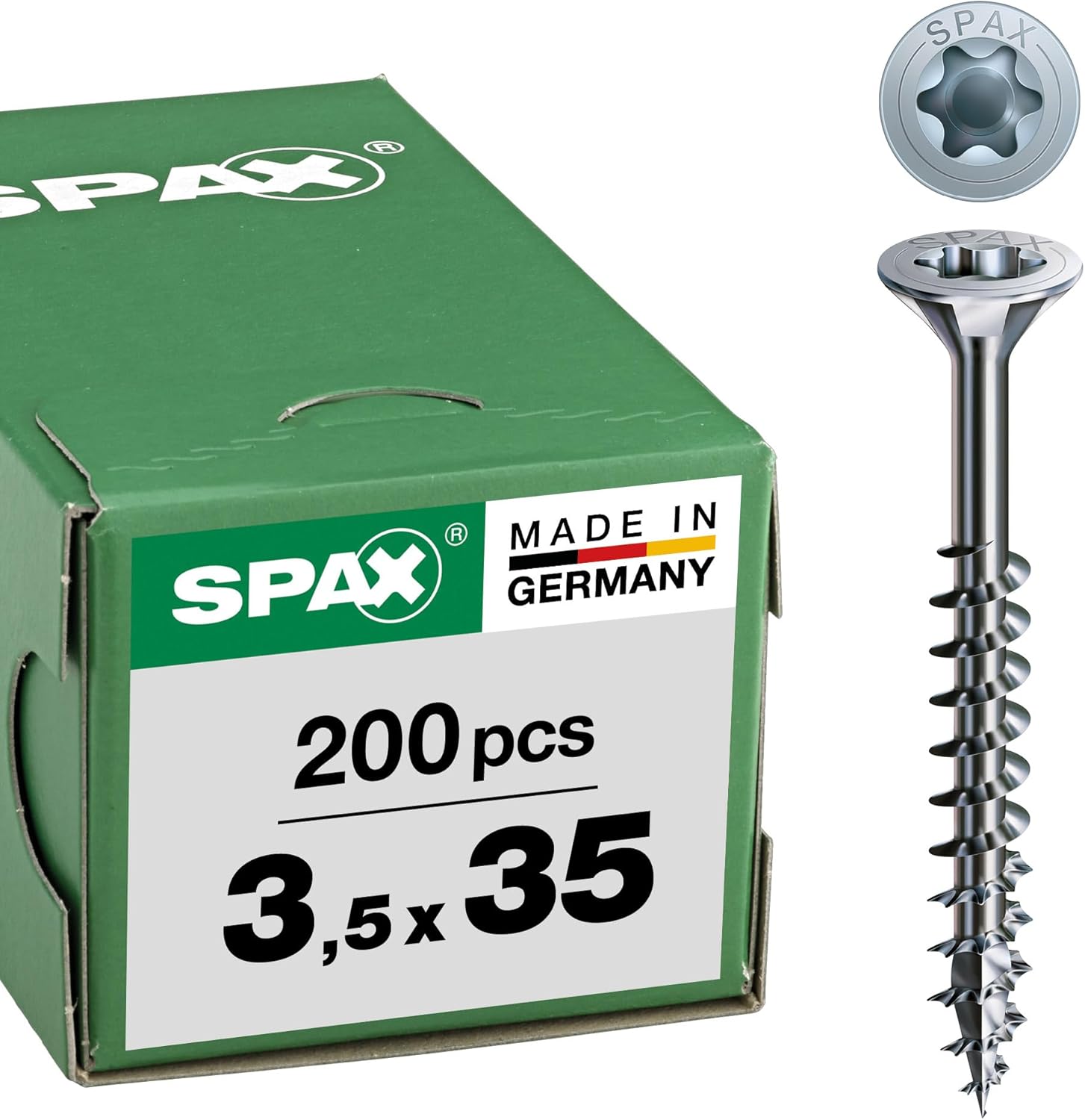 Wkręt uniwersalny SPAX 3 5 x 35 mm - obrazek 2