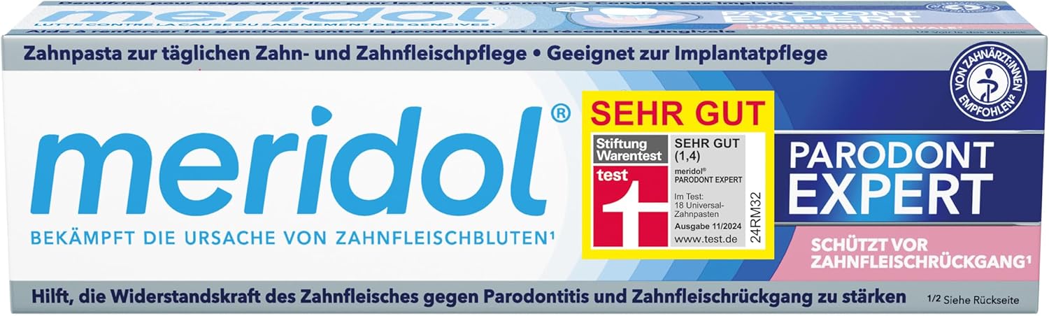 Meridol Parodont-Expert Zahnpasta bei Parodontitis und - obrazek 3