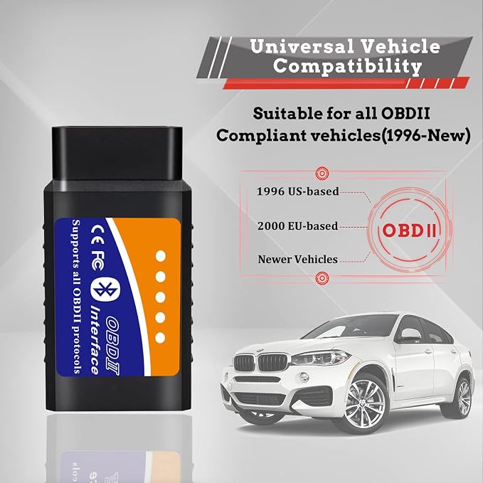 Skaner OBD2 Bluetooth Czytnik Kodów Reset dla iOS iPhone Android - obrazek 4