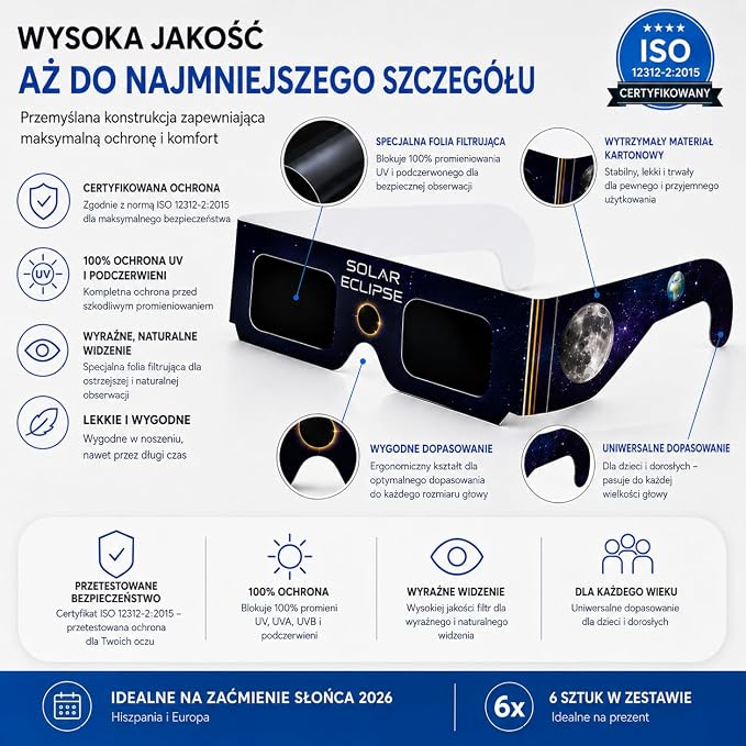 TK Gruppe Timo Klingler 6 x okulary z zaćmieniem słońca - obrazek 6