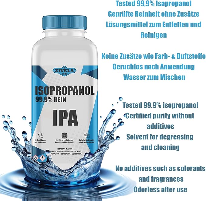 Izopropanol 99 9% 5L IPA do gospodarstwa domowego i elektroniki - obrazek 3