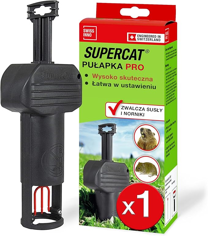 SWISSINNO Pułapka na Nornice PRO SuperCat