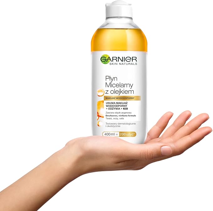 Garnier Skin Naturals Płyn Micelarny z olejkiem arganowym - obrazek 2