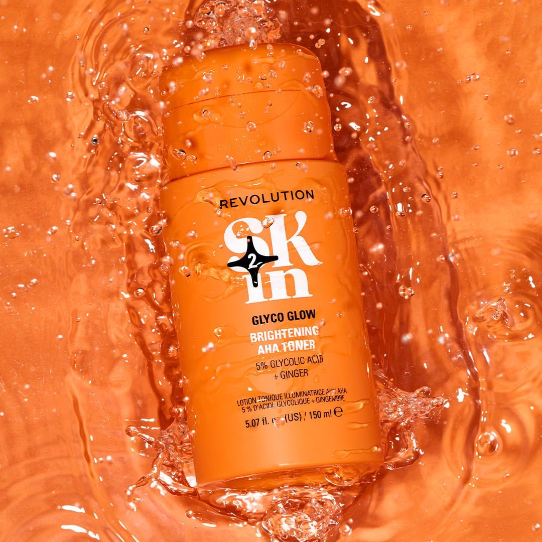 Revolution SKin Glyco Glow rozjaśniający tonik do twarzy - obrazek 6
