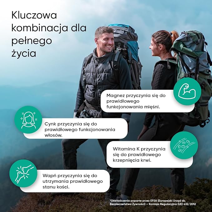 Wapń Magnez i Cynk z Witaminami D3 - obrazek 4