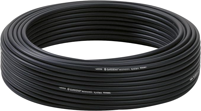 Gardena Micro-Drip system rura rozdzielcza: elastyczna rura doprowadzająca, 4,6 mm (3/16"), do montażu naziemnego i podziemnego, odporna na promieniowanie UV, 15 m (1350-20)