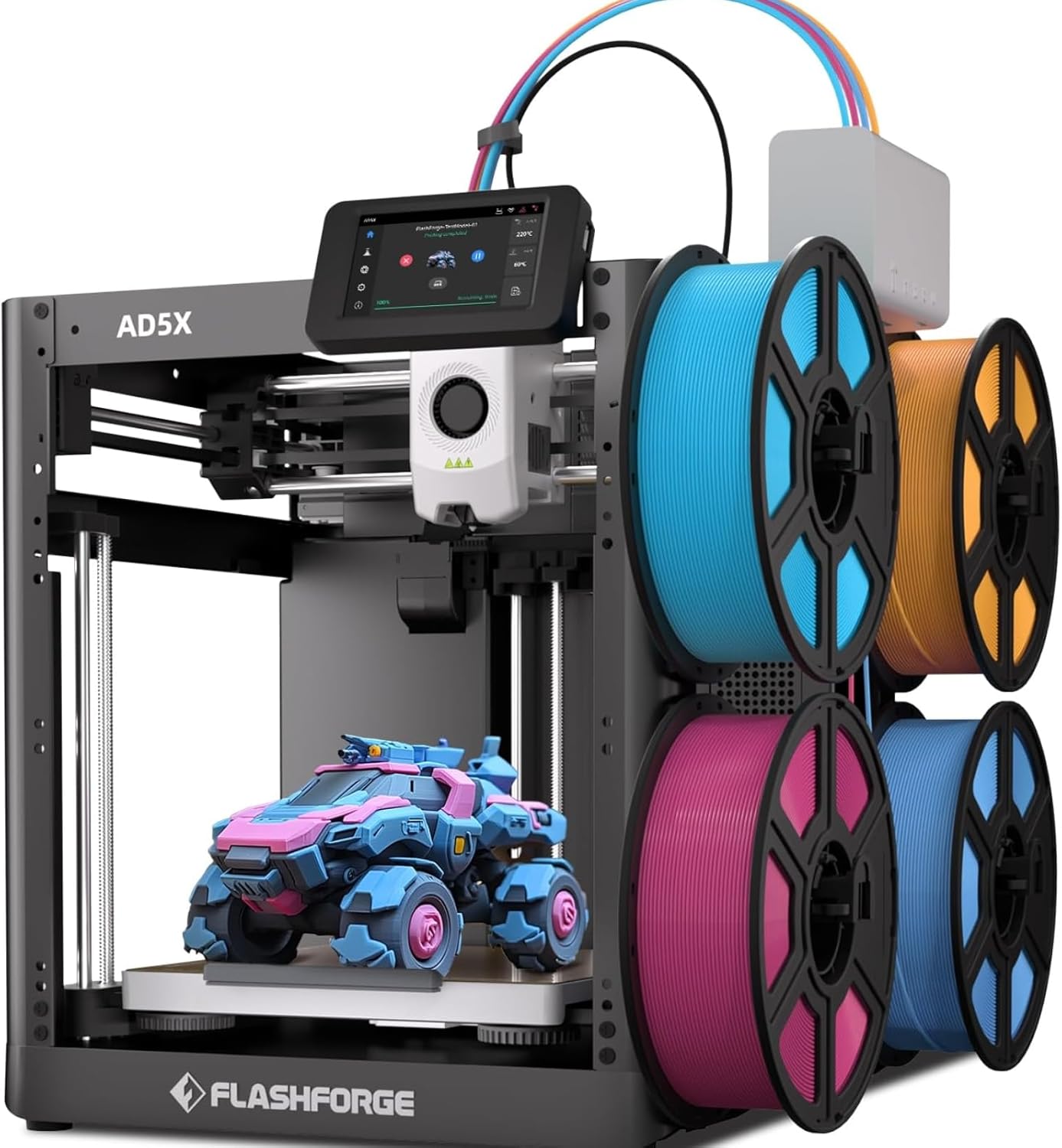 Flashforge Drukarka 3D Adventurer 5X z wielokolorowym nadrukiem - obrazek 2