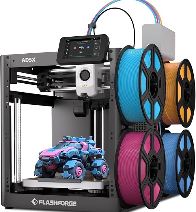 Flashforge Drukarka 3D Adventurer 5X z wielokolorowym nadrukiem